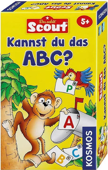 Produktbild Kosmos Der echte Scout Kannst du das ABC? (Deutsch, 2 - 4 Spieler)