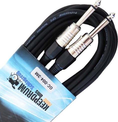 Produktbild keepdrum GC-004 3m Gitarrenkabel Klinke 6,3mm (3 m)