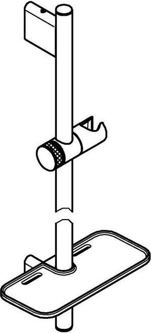 Actual product image Grohe Shower sliding bar Rainshower Smartactive