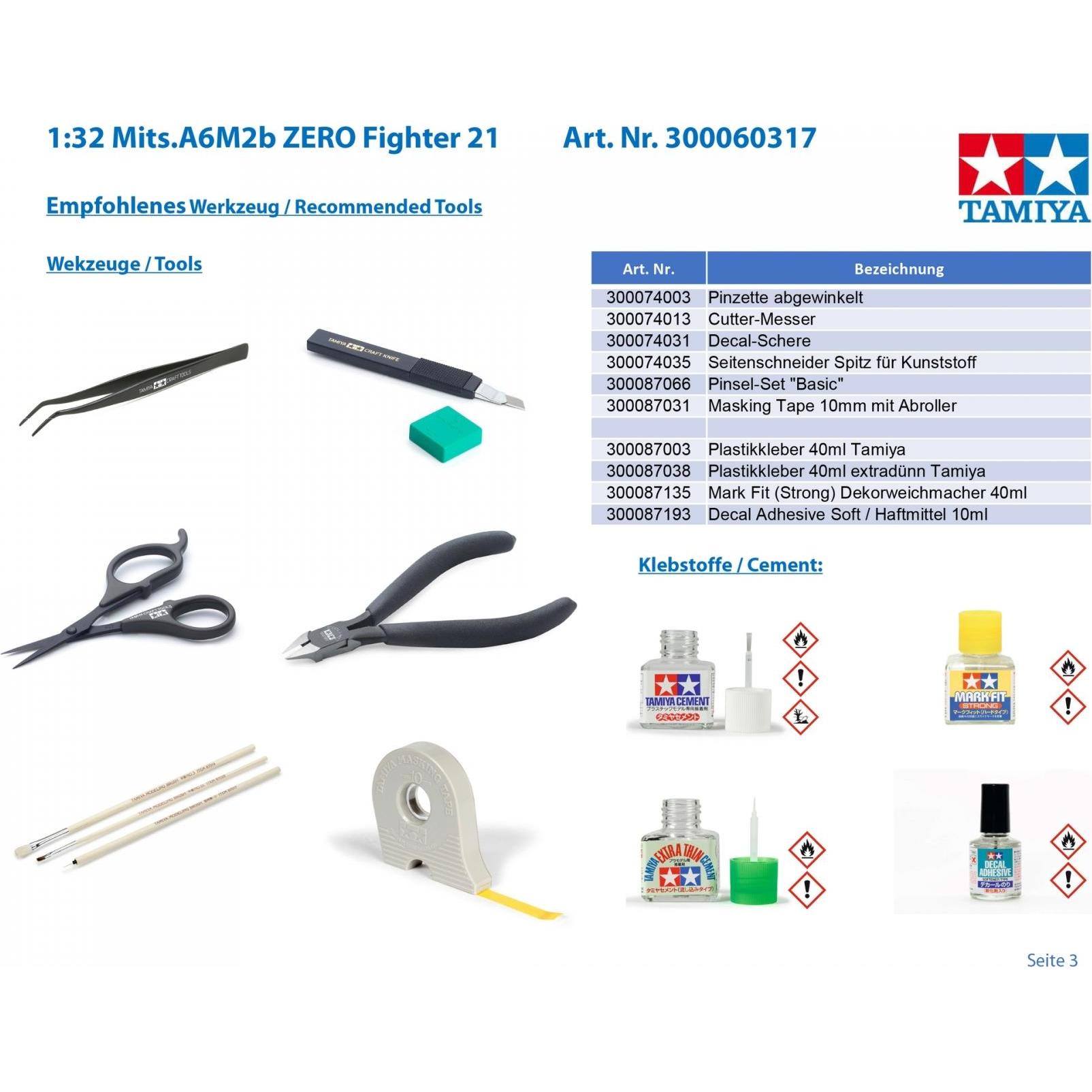 Thumbnail - Tamiya A6M2b Zero Model 21 (Zeke)