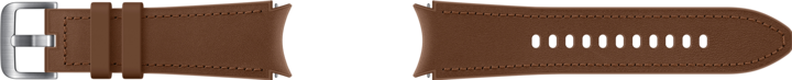 Actual product image Samsung Hybrid Leather Band (20 mm, Real leather, Fluoroelastomer, Galaxy Watch, Galaxy Watch 4)