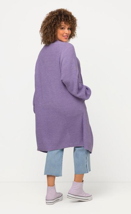 Produktbild Ulla Popken Long-Strickjacke, Eggshape, Oversized, Fledermausarm (50, 52)