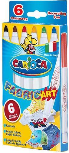 Actual product image Carioca Textile marker Fabric (6x)