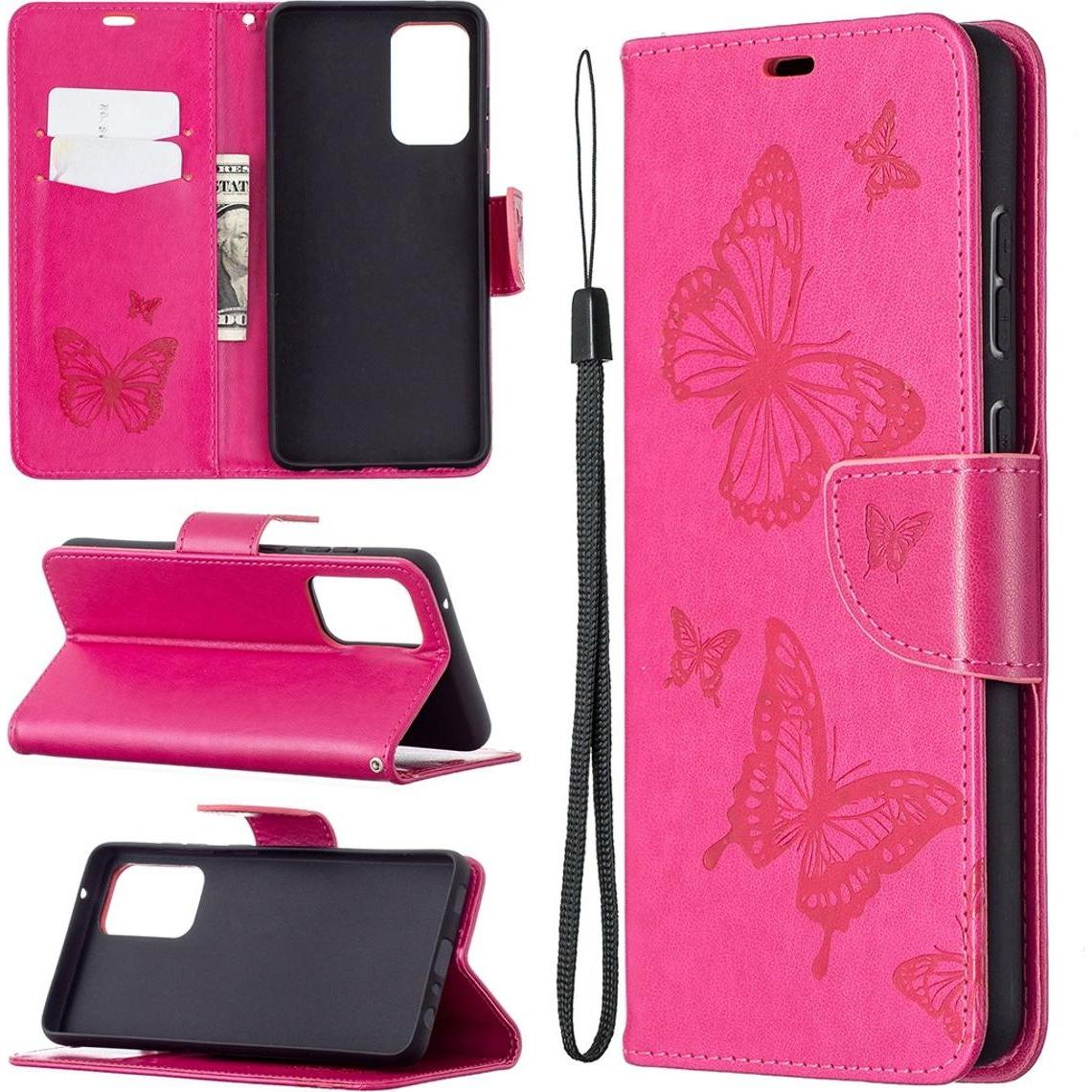 Thumbnail - König Design Hülle Handy Schutz für Samsung Galaxy A72 5G Case Cover Tasche Etui Bumper Pink (Samsung Galaxy A72 5G), Sm...