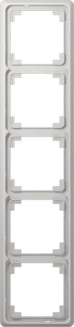 Actual product image JUNG Mounting frame 5f lgr glz CD / CD PLUS Kst CDP585LG