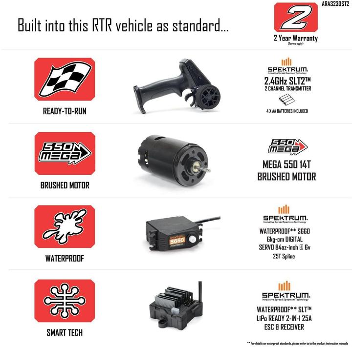 Produktbild Arrma Gorgon MEGA 550 RWD (RTR Ready-to-Run)