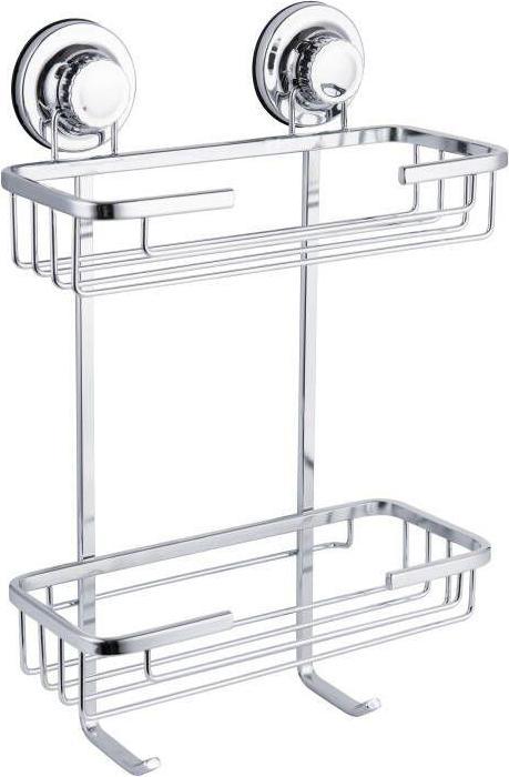 Domoletti SUCTION RACK(2-LAYERS) BIC-1412 (20 x 10 x 38.40 cm)