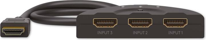 Actual product image Goobay HDMI Switch Box 3 to 1 4K @ 30 Hz