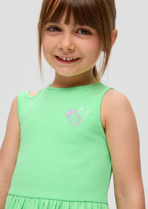 Produktbild S.Oliver Kleid Ärmelloses Kleid mit Rippstruktur (92)