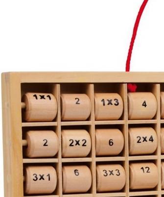 Produktbild small foot Multiplizier-Tabelle Kleines 1x1 (Deutsch, Englisch, Französisch, Italienisch)