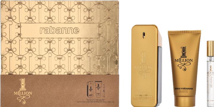 Produktbild Paco Rabanne SET 1 Million Men EDT spray 100ml + SHOWER GEL 100ml + EDT 10ml (Parfum Set)