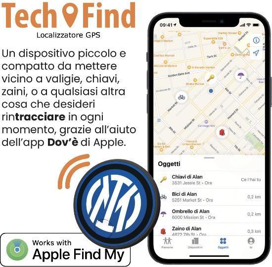 Produktbild Techmade TRACKER TM-BL005S-INTER TECH FIND (TM-BL005S-INT) (iOS)