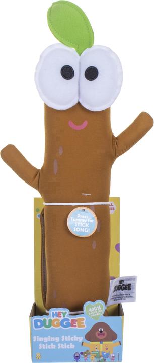 Actual product image Gear2play Hi Duggee Singing Sticky Stick Plush (25 cm)