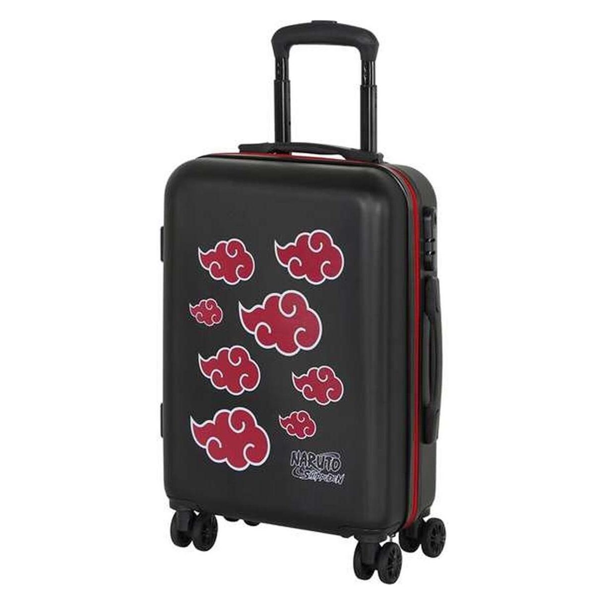 Karactermania, Koffer, Abs 4-Wiel Cabine Koffer Wolken, Zwart, (41.50 l)