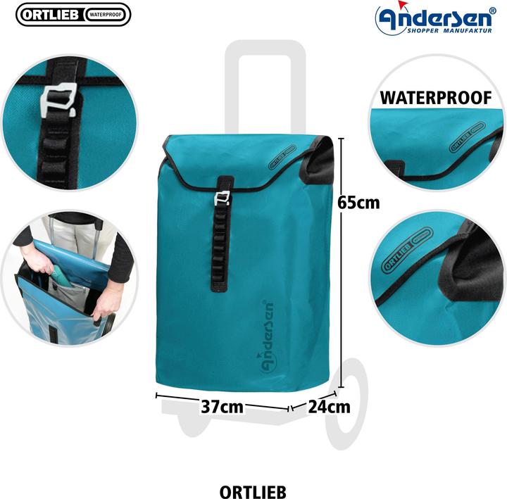 Actual product image Andersen Ortlieb petrol