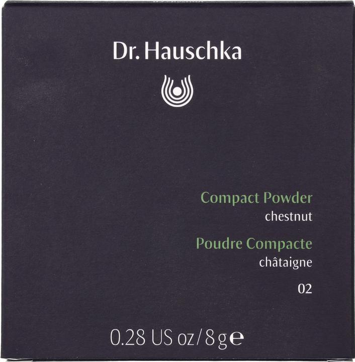 Actual product image Dr. Hauschka compact powder (No. 02 - Chestnut)