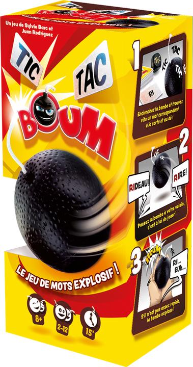 Actual product image Asmodée TIC-TAC-BOOM (French)
