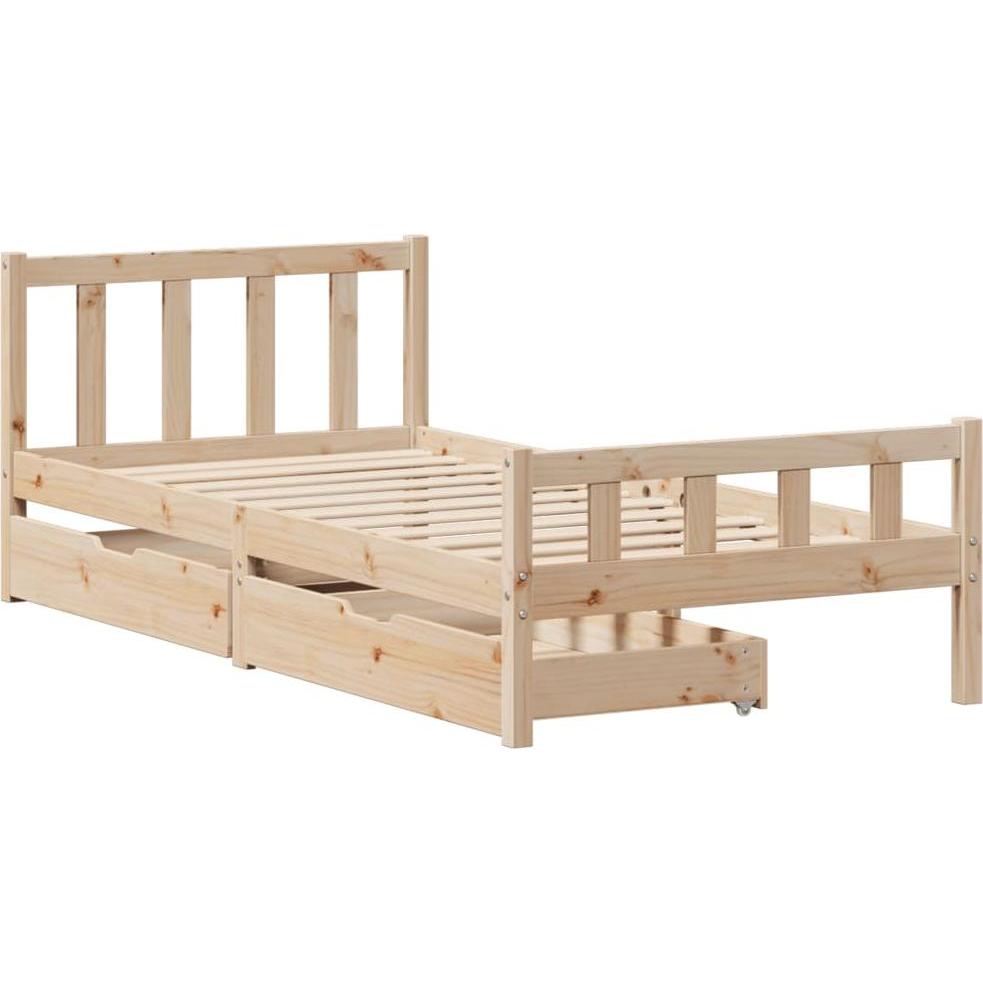 Thumbnail - VidaXL, Bett, Bett ohne Matratze (100 x 200 cm)