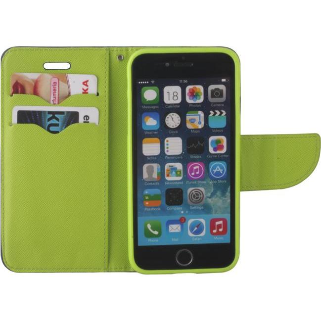 OEM Smart Fancy Hülle für Samsung Galaxy S24 Plus blau-grün (Samsung Galaxy S24+), Smartphone Hülle, Blau