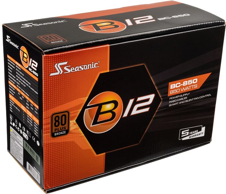 Produktbild Seasonic B12 (850 W)