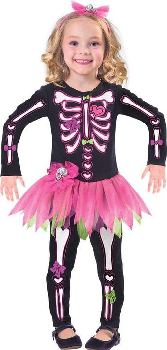 Produktbild Amscan Kinderkostüm Fancy Bones Skeleton Alter 2 - 3 Jahr (98)