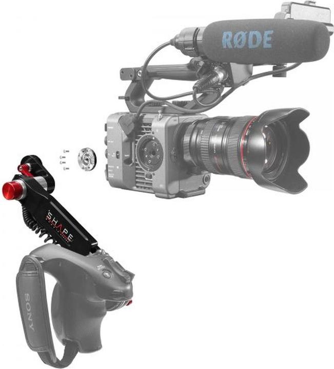 Actual product image Shape Sony FX6 remote extension handle and cable
