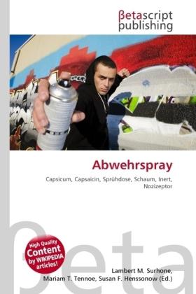 Produktbild Abwehrspray (Deutsch, Lambert M. Surhone, Miriam T. Timpledon, Susan F. Marseken, 2010)
