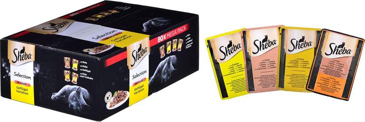 Immagine prodotto Sheba Salsa di selezione Geflue (Senior, 6800 g)