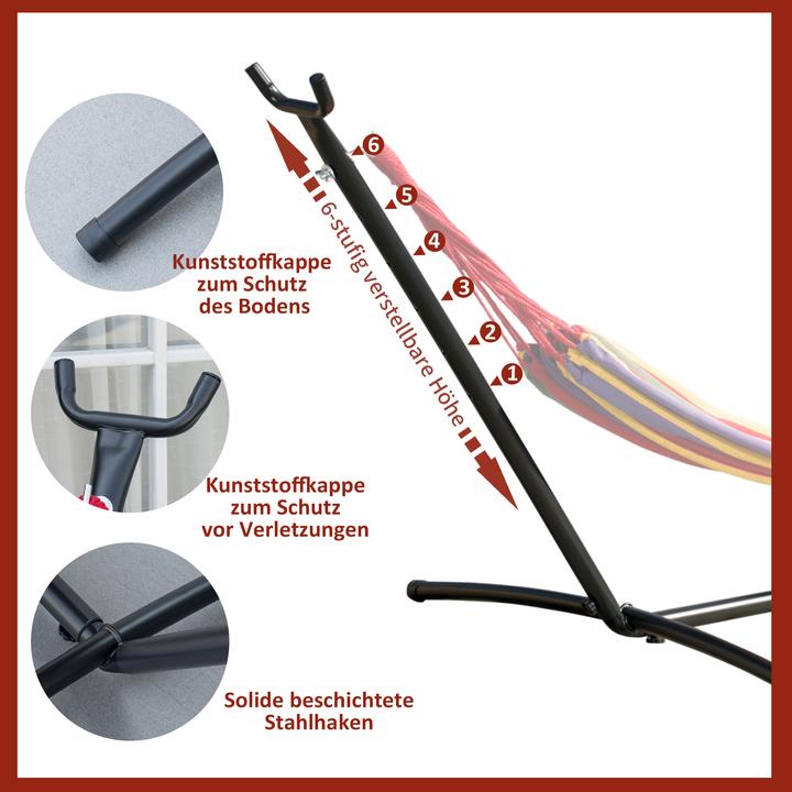 Actual product image Outsunny Hammock frame (150 kg)