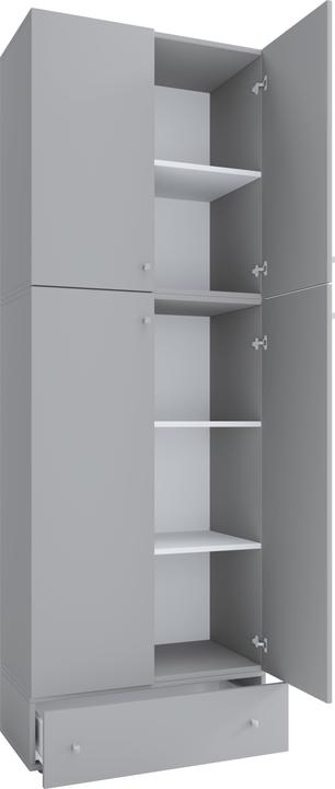 Image du produit VCM Armoire de bureau Armoire à dossiers Lona 5 tiroirs (70 x 39 x 200 cm)