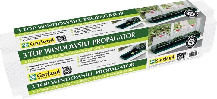 Actual product image Garland Three Top Window Greenhouse