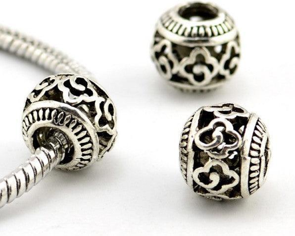 Produktbild Hermex Laterne Bead Perle - Silbrig (Zinklegierung)