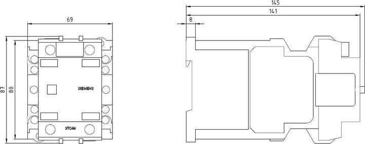 Image du produit Siemens ContactorSize 2, 2P, 24V