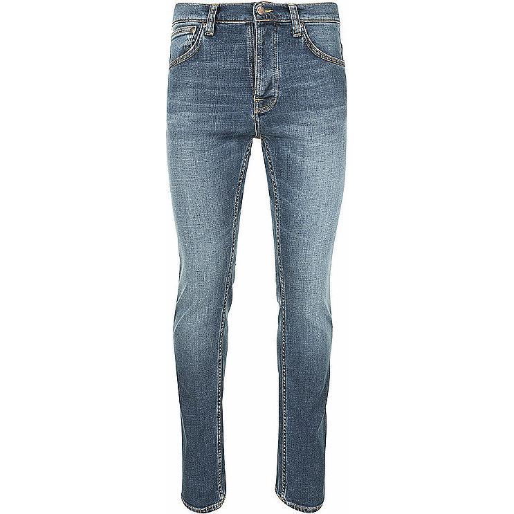 Nudie Jeans, Herren, Jeans, Jeans Slim Fit Grim Tim, Blau, (W33/L34)
