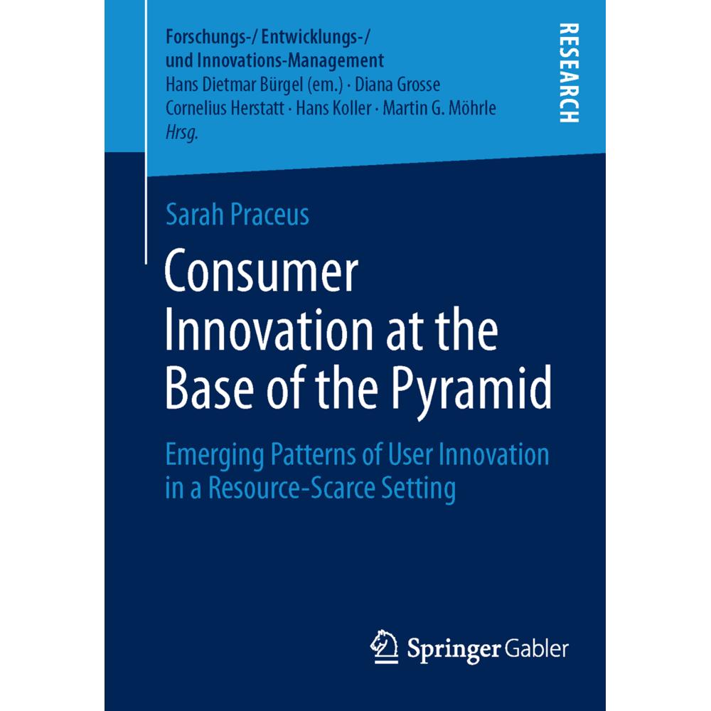 Consumer Innovation at the Base of the Pyramid, Fachbücher