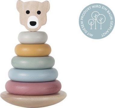 Actual product image Kindsgut Stacking Toy Tower Bear