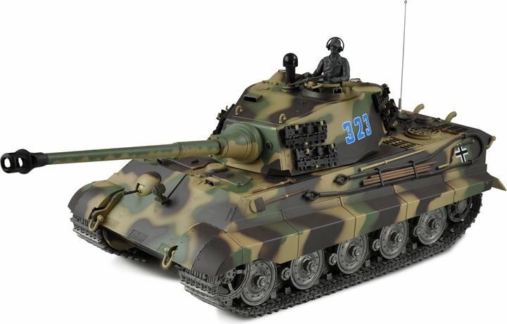 Amewi Re tigre Porsche Tower/2.4GH metallo catene metalliche/catenavi metalliche/QC (RTR pronto all'uso)