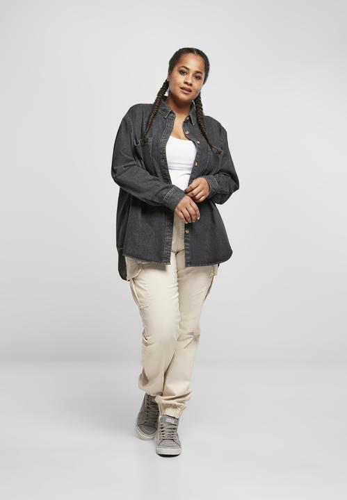 Produktbild Urban Classics Ladies Denim Oversized Shirt (L)