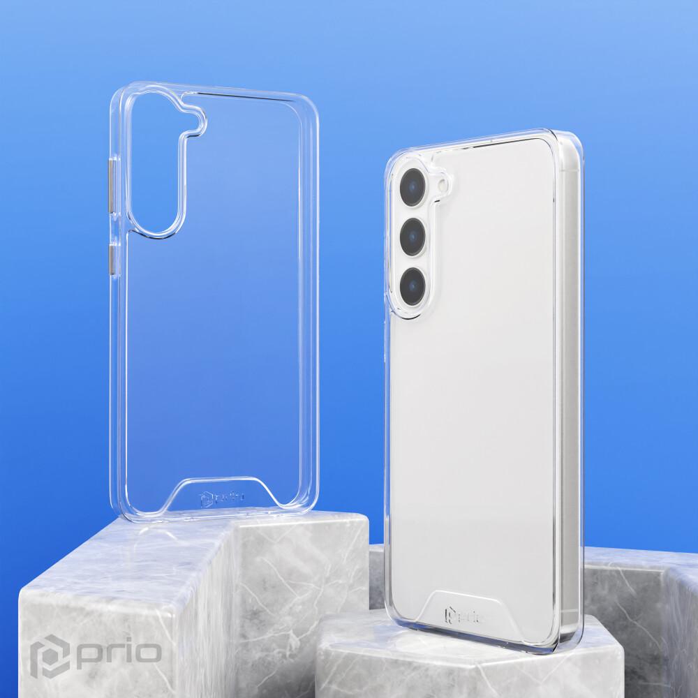 prio Schutzhülle für Samsung A55 klar (Samsung Galaxy A55), Smartphone Hülle, Transparent