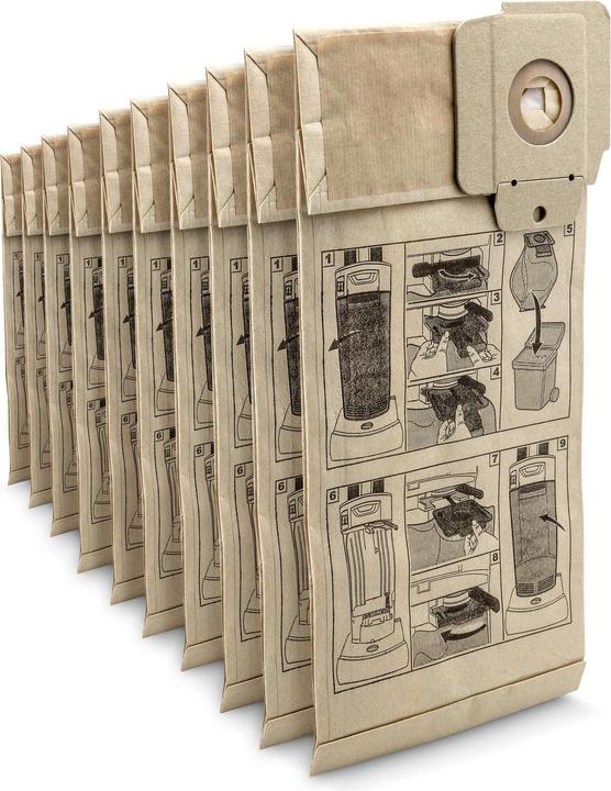 Image du produit Kärcher Filter Vac Bags - 10Pk for CV Vacuums (10 x)