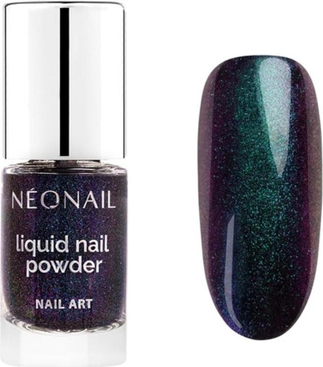 Neonail Liquid Nail Powder Chameleon 01 - Chrome Nail (Gel-Effect Nail Polish)