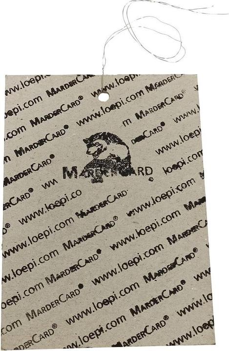 Nutritional values and ingredients MarderCard Löpi Marten Card
