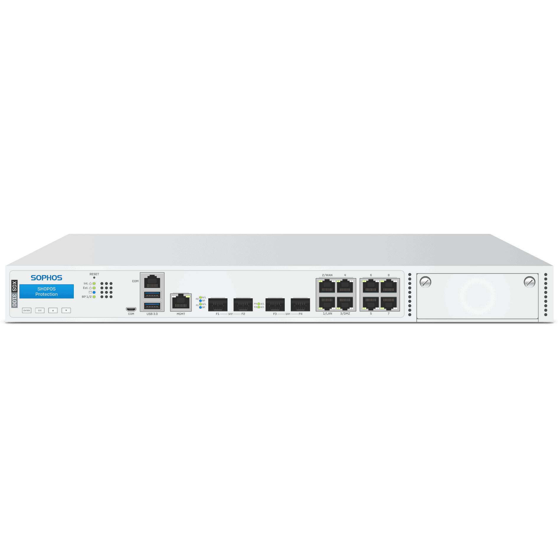 Thumbnail - Sophos XGS 3100 Security Appliance, Firewall