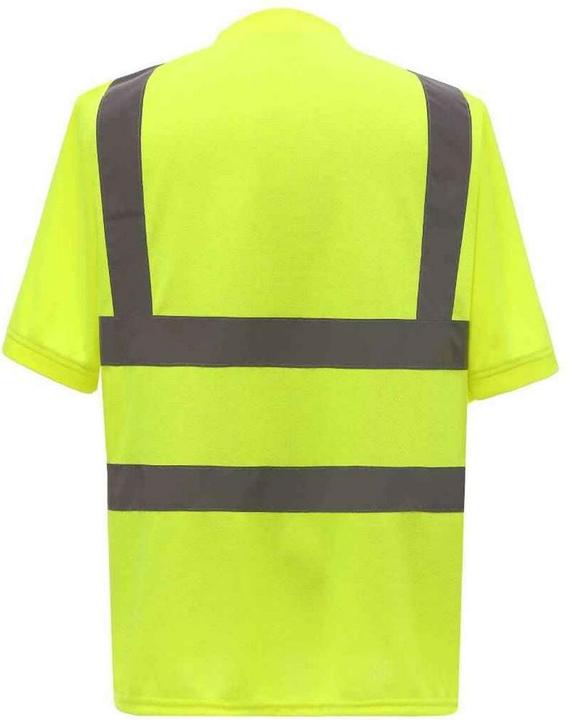 Actual product image Yoko Unisex Adult Hi-Vis T-Shirt (L)