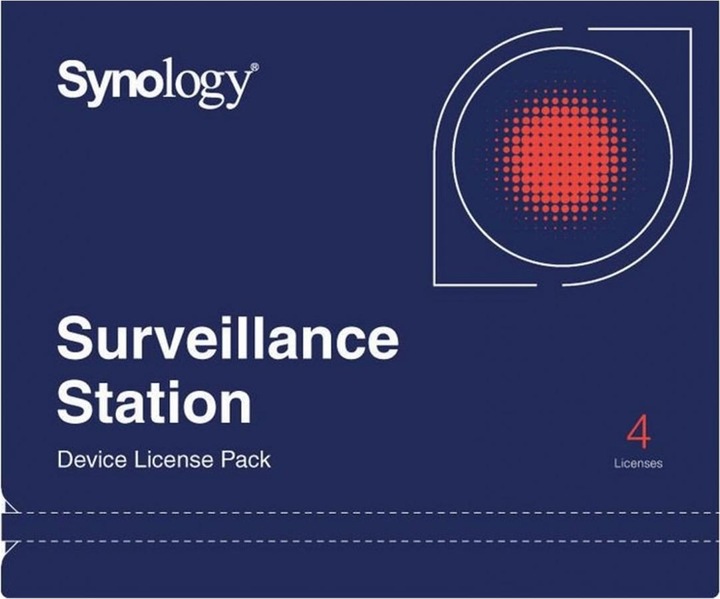 Actual product image Synology Camera License Pack (4 licenses)