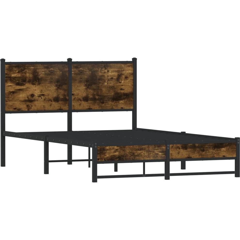 Thumbnail - VidaXL, Bett, Bettgestell mit Kopfteil (120 x 190 cm)