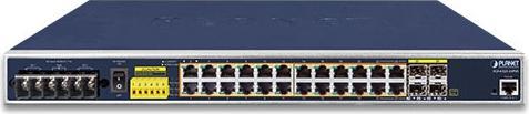 Immagine prodotto Planet IGS-6325-24P4S Switch di rete gestito L3 Gigabit Ethernet (10/100/1000) Power over Ethernet (PoE) (24 porte)