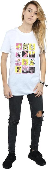 Immagine prodotto Disney Tinkerbell Squares Maglietta Ampia Donna (XXL)