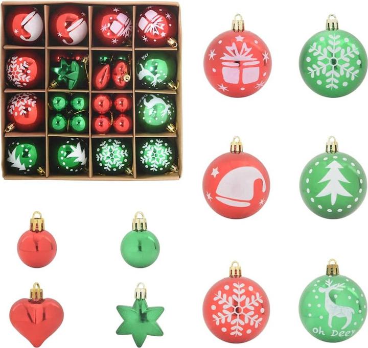 Produktbild vidaXL Weihnachtsornament (40x)