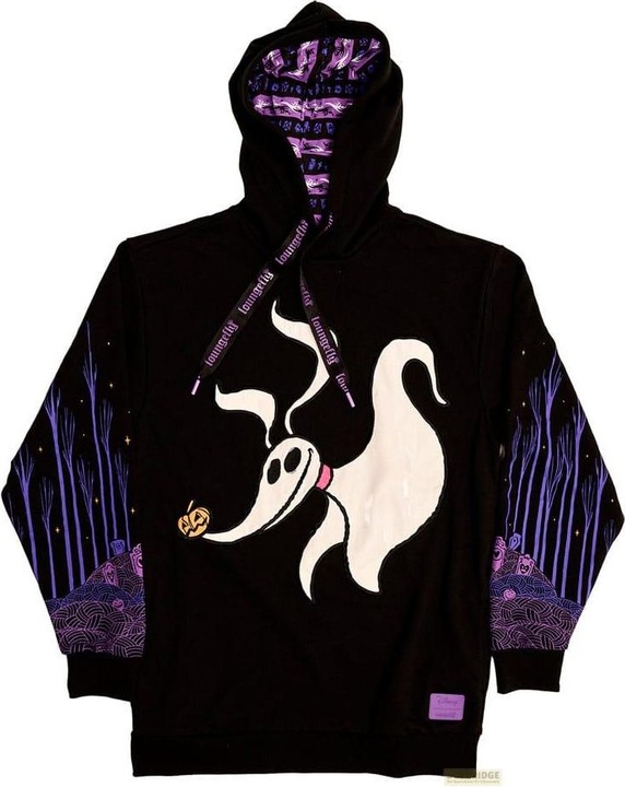 Immagine prodotto Loungefly Nightmare Before Christmas by Kapuzenpullover Zero Hearts Grösse L (L)